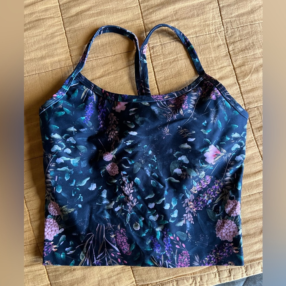 Beyond yoga floral tank